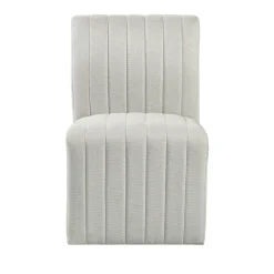 Zander 5pc Dining Set: Table & 4 Upholstered Side Chairs